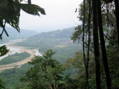 Alto Beni river Bolivia